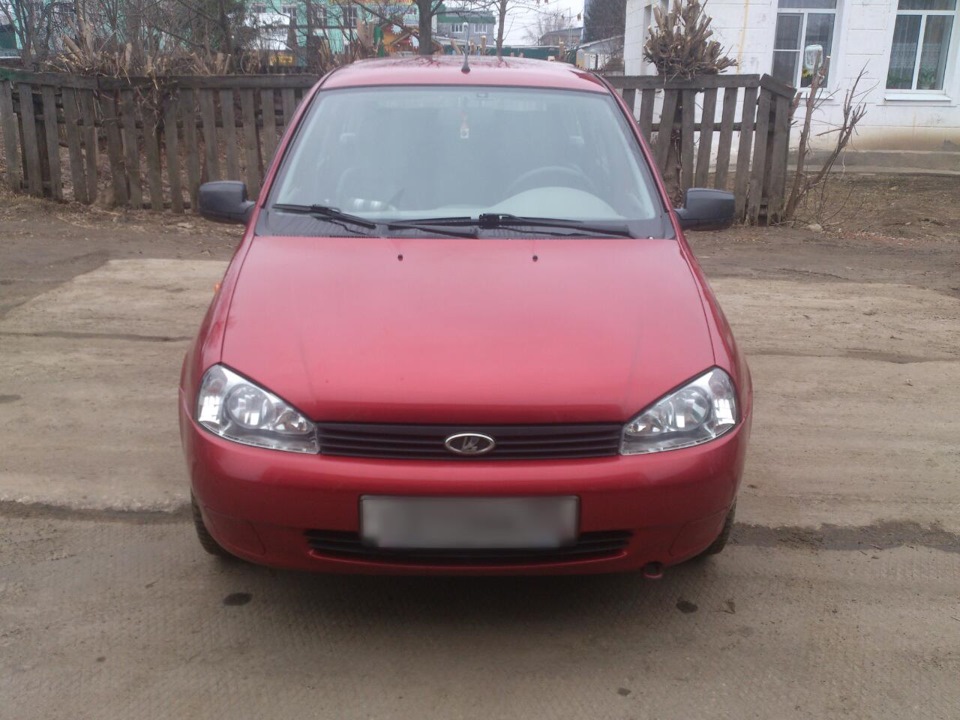 С чего всё начиналось — Lada Калина Универсал (1G), 1,6 л, 2012 года ...
