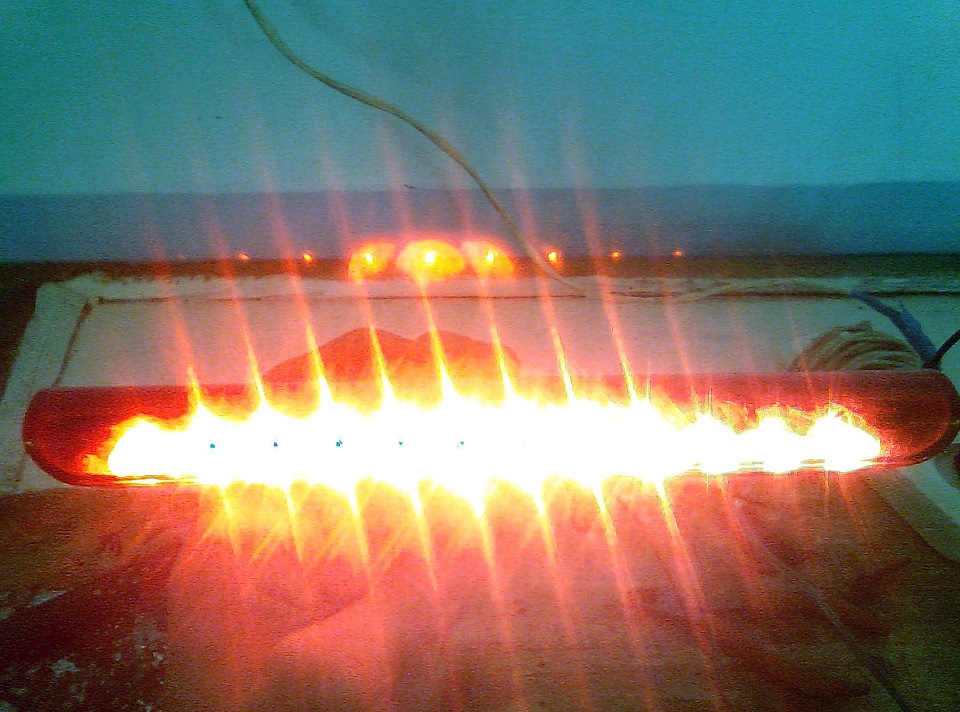 Установка дополнительного стоп-сигнала. — Lada 21053, 1,5 л, 1997 года ...