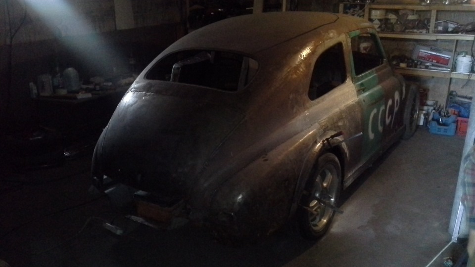 переделка кузова 2 — ГАЗ М-20 Победа, 2,5 л, 1951 года | своими руками ...