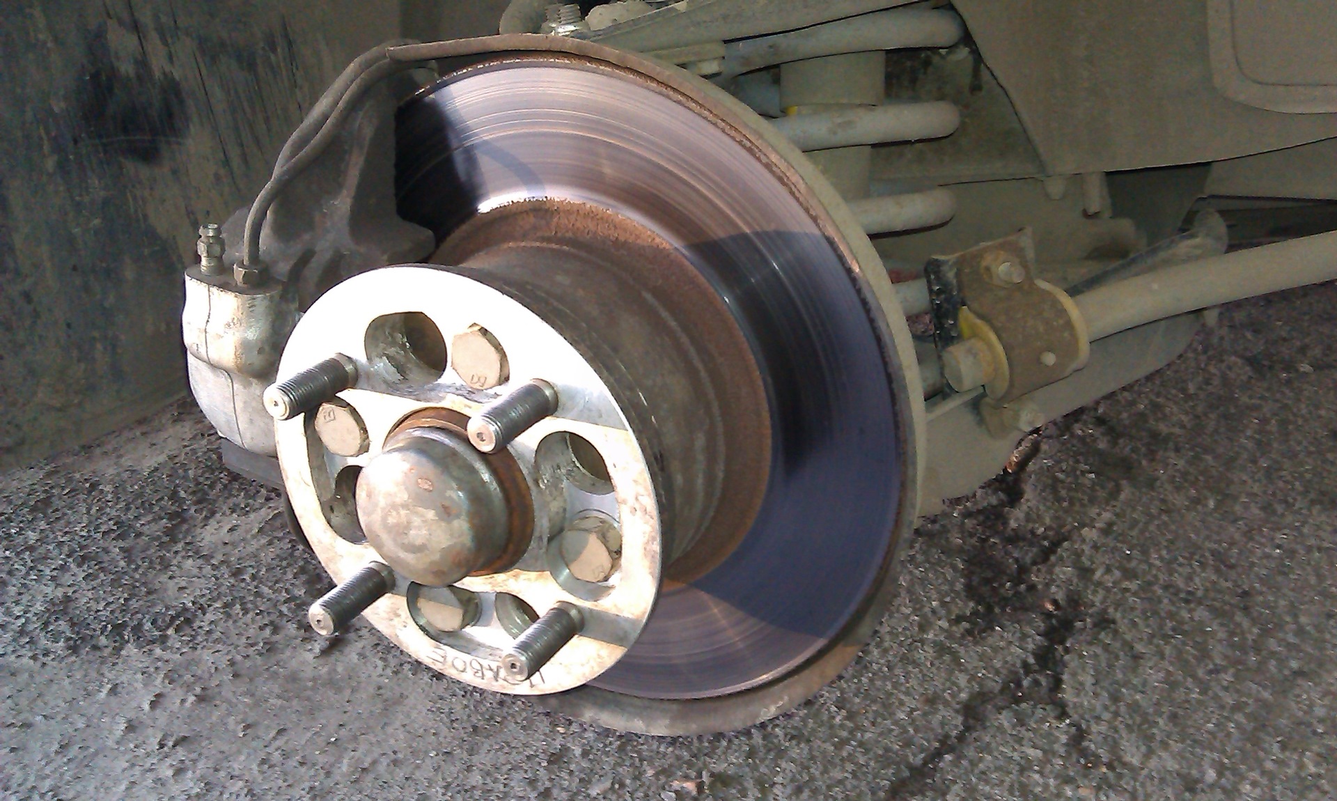 Чертеж переходной проставки с 4*98 на 4*108 — Lada 21074, 1,6 л, 2003 ...