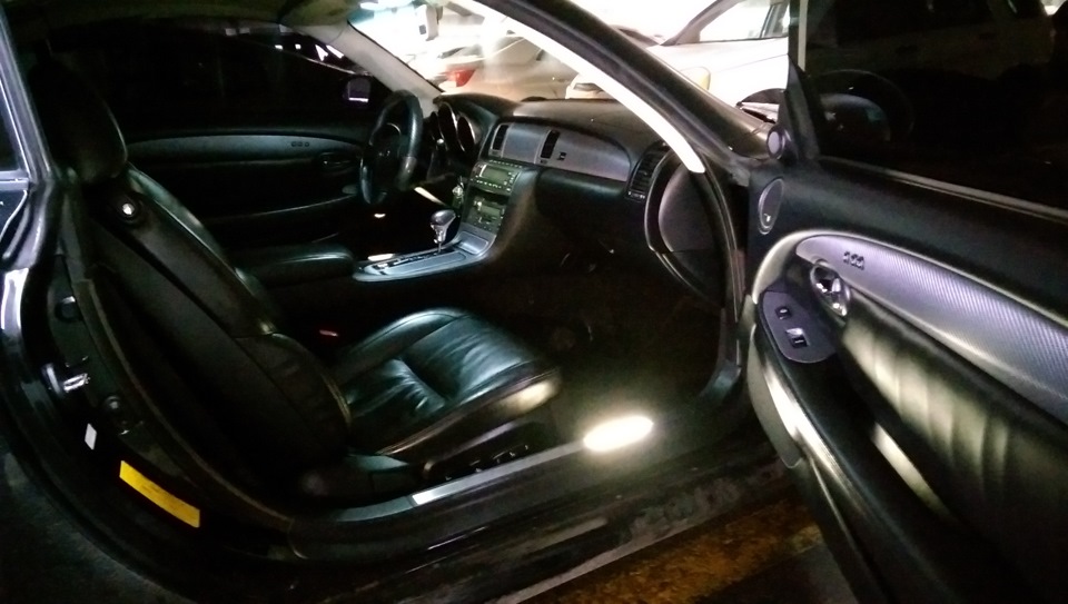 Mod 30 Lexus Door Sill LED — Lexus SC (430), 4,3 л., 2002 года