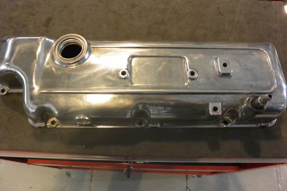 Реставрация. Притирка клапанов и полировка крышки двигателя ...