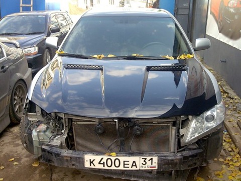 the process of transformation  - Toyota Camry 24 L 2007