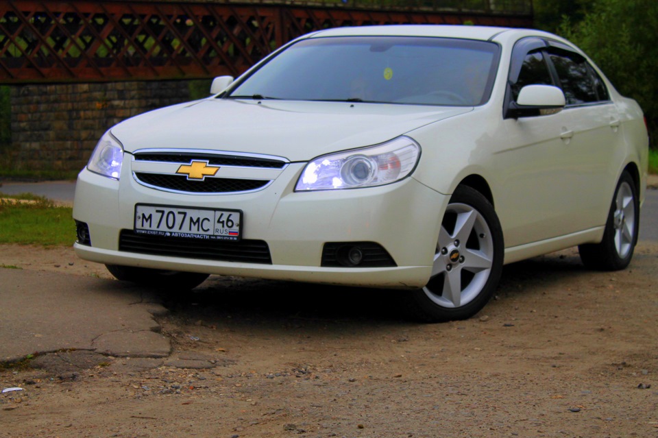 Chevrolet Epica 2012 белая