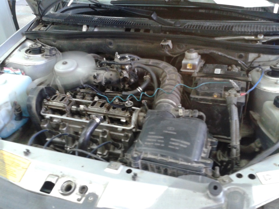 регулировка клапанов — Lada Калина седан, 1,6 л, 2008 года | визит на ...