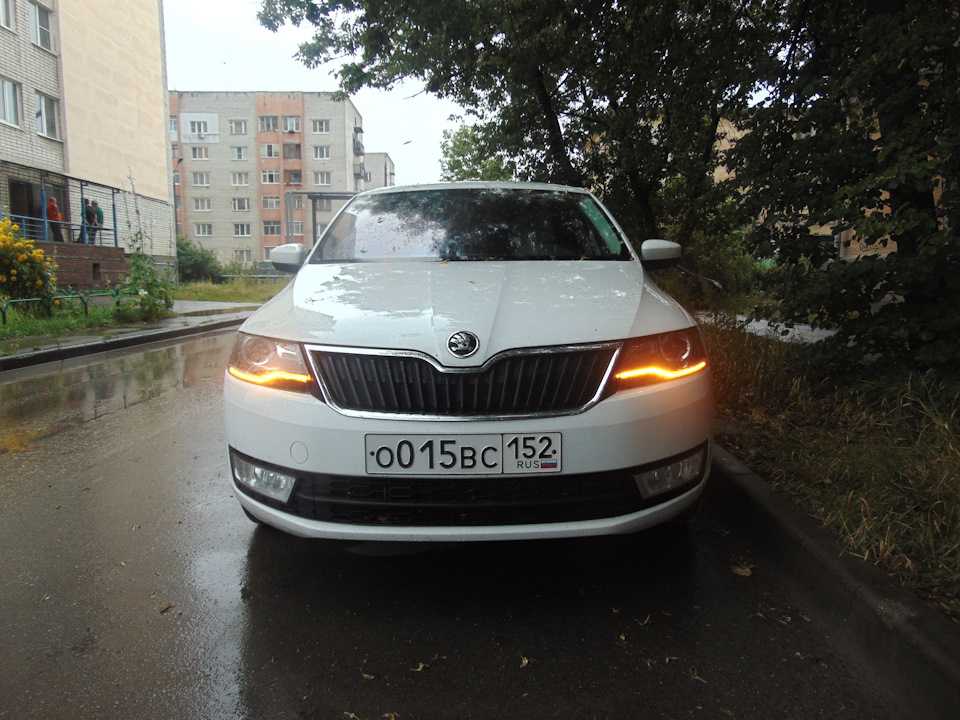 Аварийка — Skoda Rapid (1G)