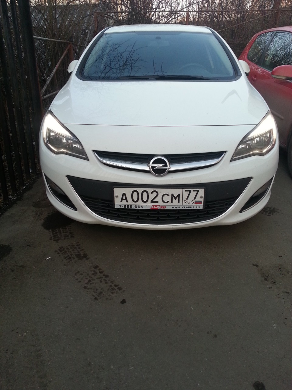 Астра стала ярче! ДХО) Добавил фото! — Opel Astra J, 1,4 л, 2013 года ...