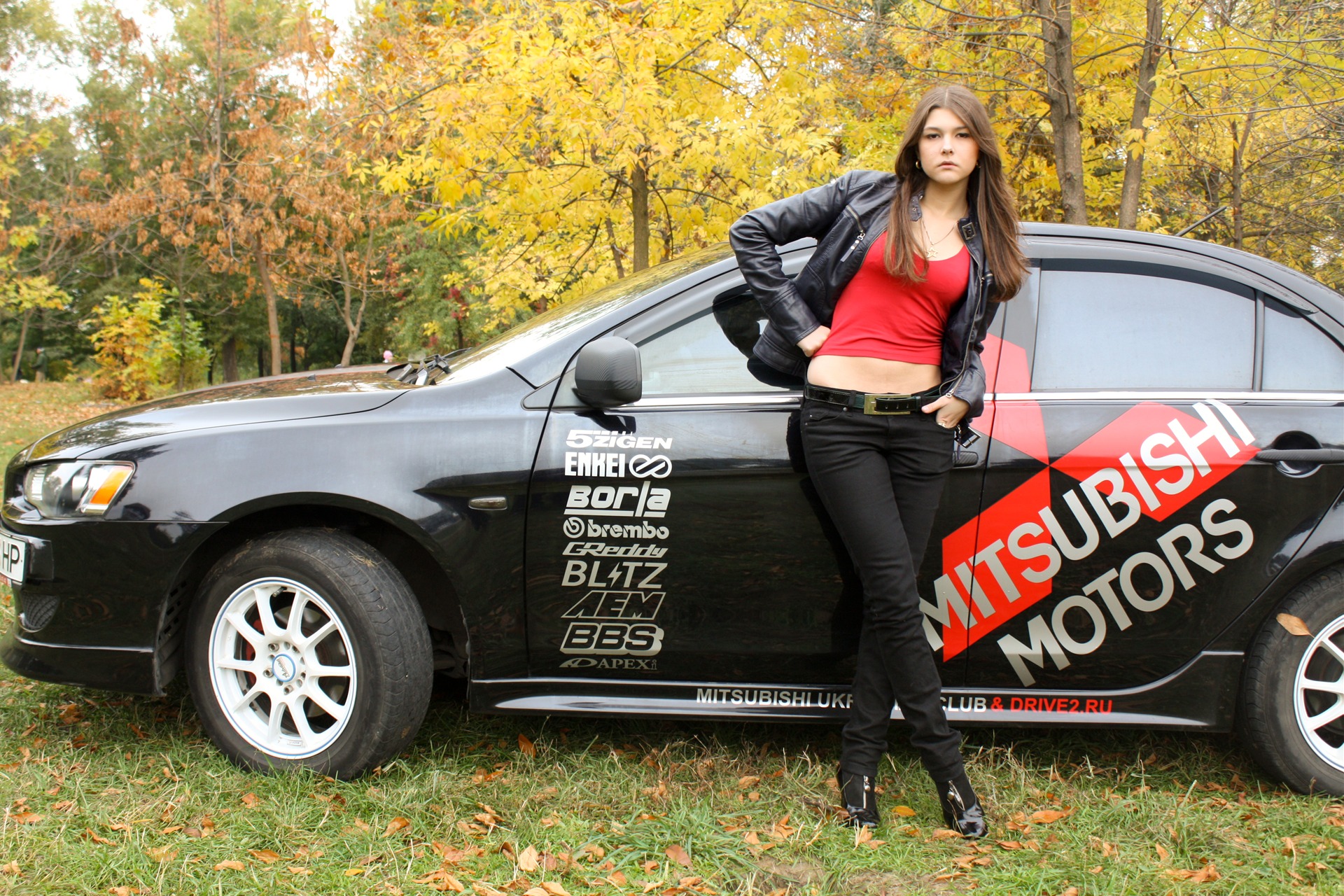 Mitsubishi Lancer 10 girl