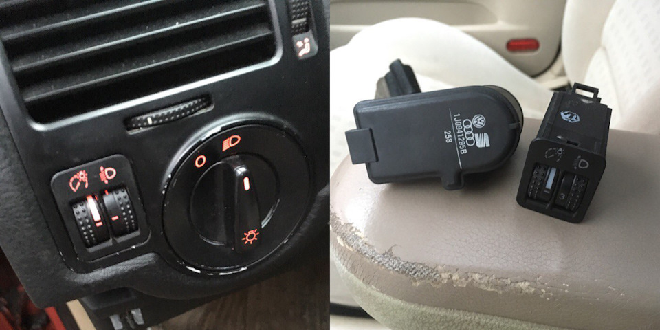 Подключение ПТФ и электро-корректора угла наклона фар ч.1 — Volkswagen ...