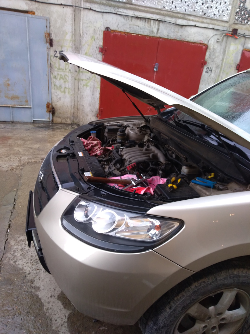 Photo from the logbook Hyundai Santa Fe (2G)