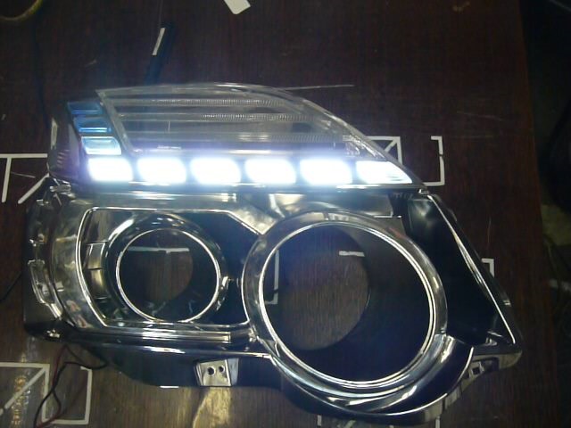 Nissan x-Trail Led inserts in the headlights