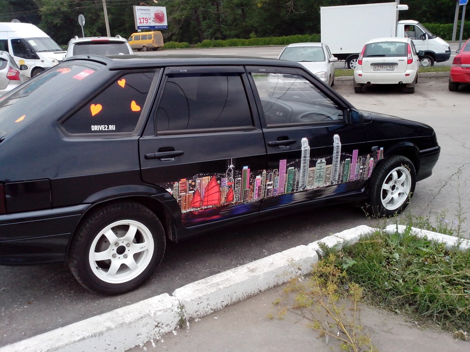 Винил) — Lada 2114, 1,6 л, 2009 года | стайлинг | DRIVE2