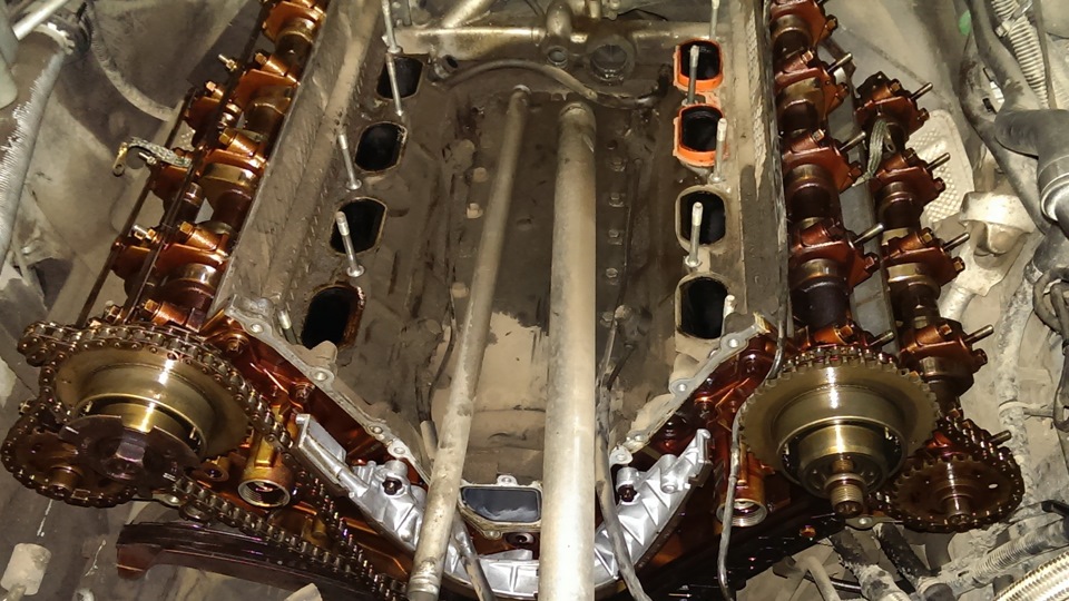 bmw x5 4.4 ремонт двигателя