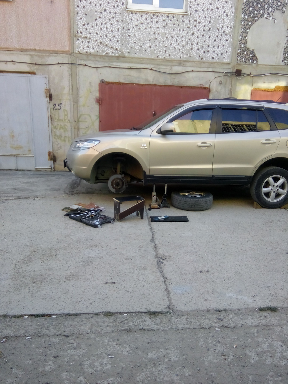 Photo from the logbook Hyundai Santa Fe (2G)