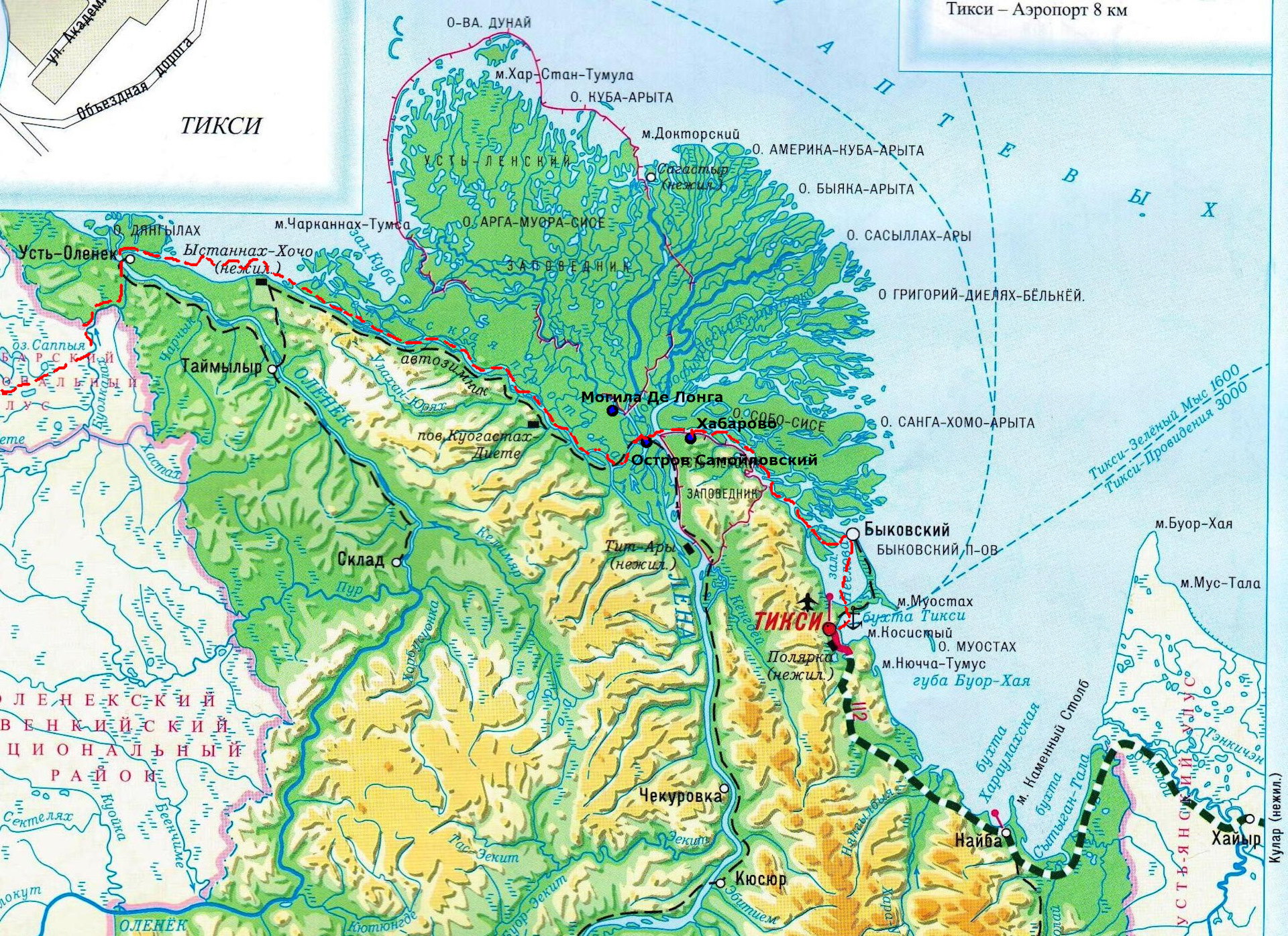 Река на севере якутии на ней расположен. Якутск Тикси на карте России. Порт Тикси в Якутии на карте. Море Лаптевых на карте Якутии. Город Тикси на карте России.