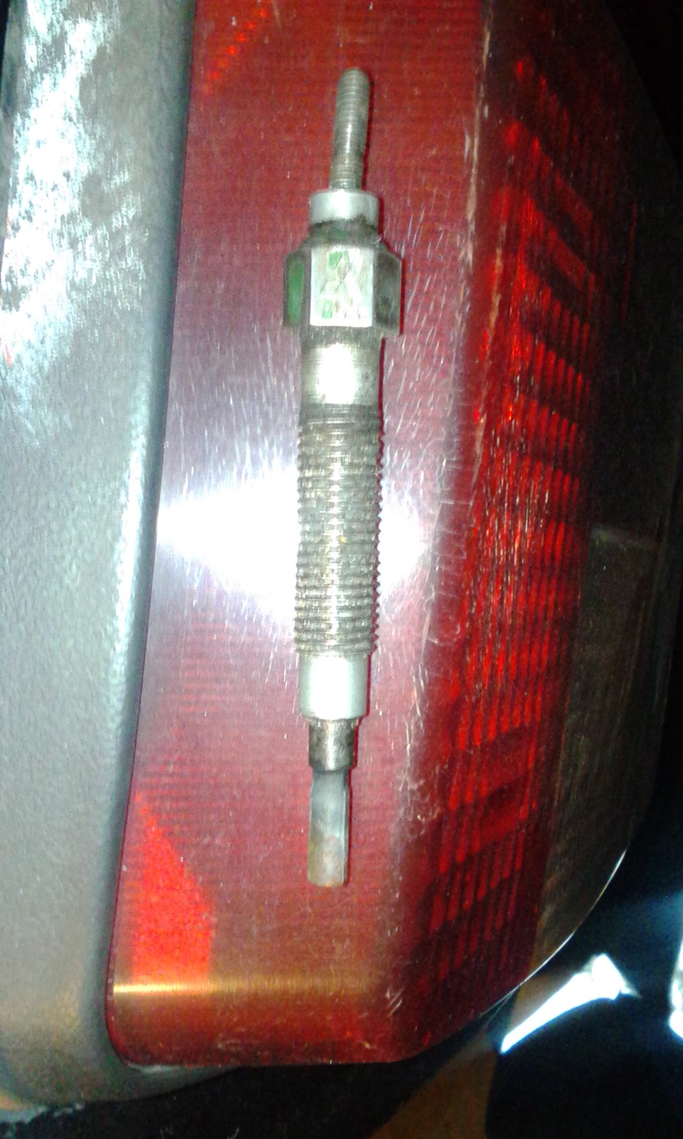 Свечи накаливания. — Mitsubishi Pajero (1G), 2,5 л, 1990 года | своими ...