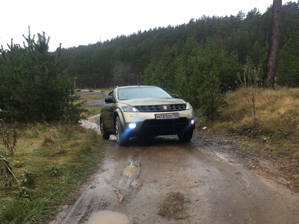 Пока ездил в баньку свернул с дороги =) ОСТОРОЖНО! Видео — Nissan ...