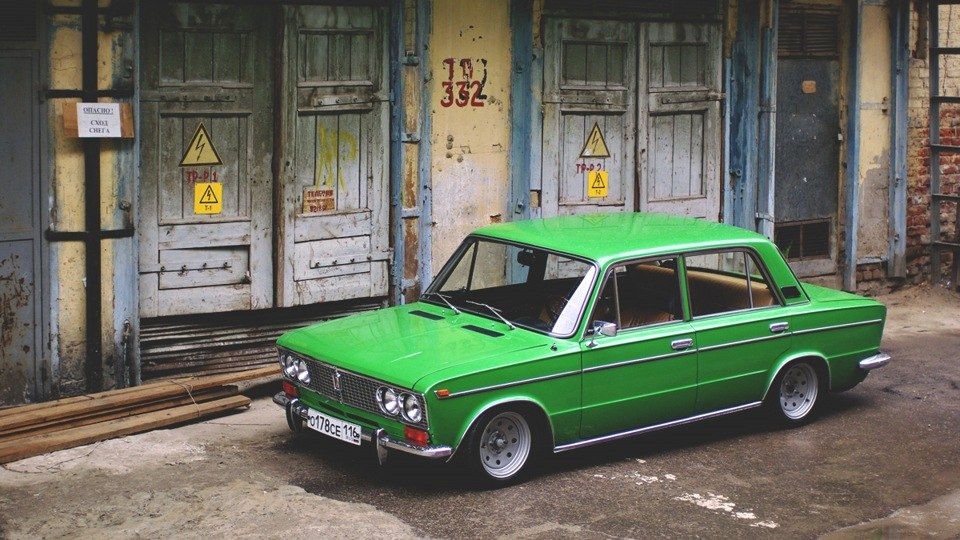 Р’РђР— 2103 British Rally Green