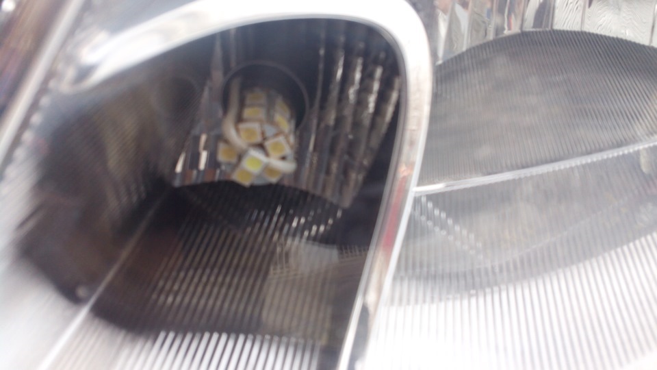 Светодиодные ДХО+габариты. — Lada Гранта лифтбек, 1,6 л, 2015 года ...