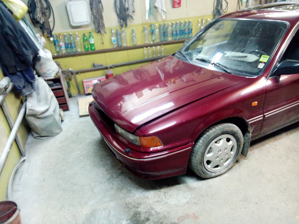 Правка вмятин без покраски — Nissan Bluebird Sylphy (G10), 1,8 л, 2000 ...