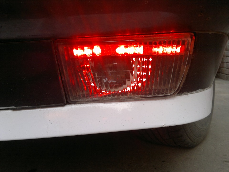 Подключение туманок на Bandite . — BMW 5 series (E34), 3,4 л, 1993 года ...