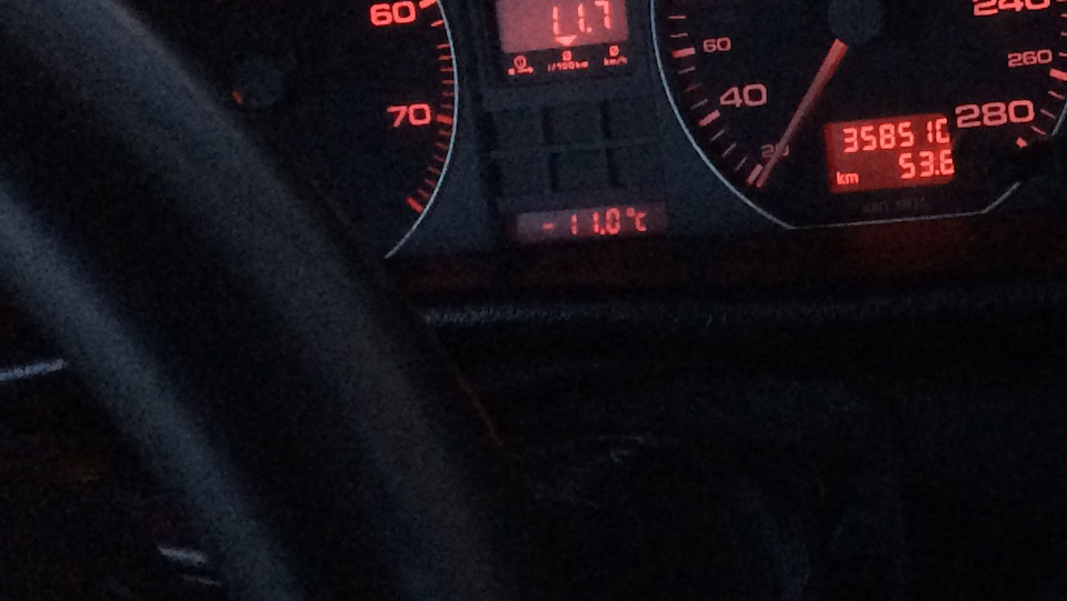 Температура за бортом — Audi A6 Avant (C4), 2,6 л, 1997 года | поломка ...