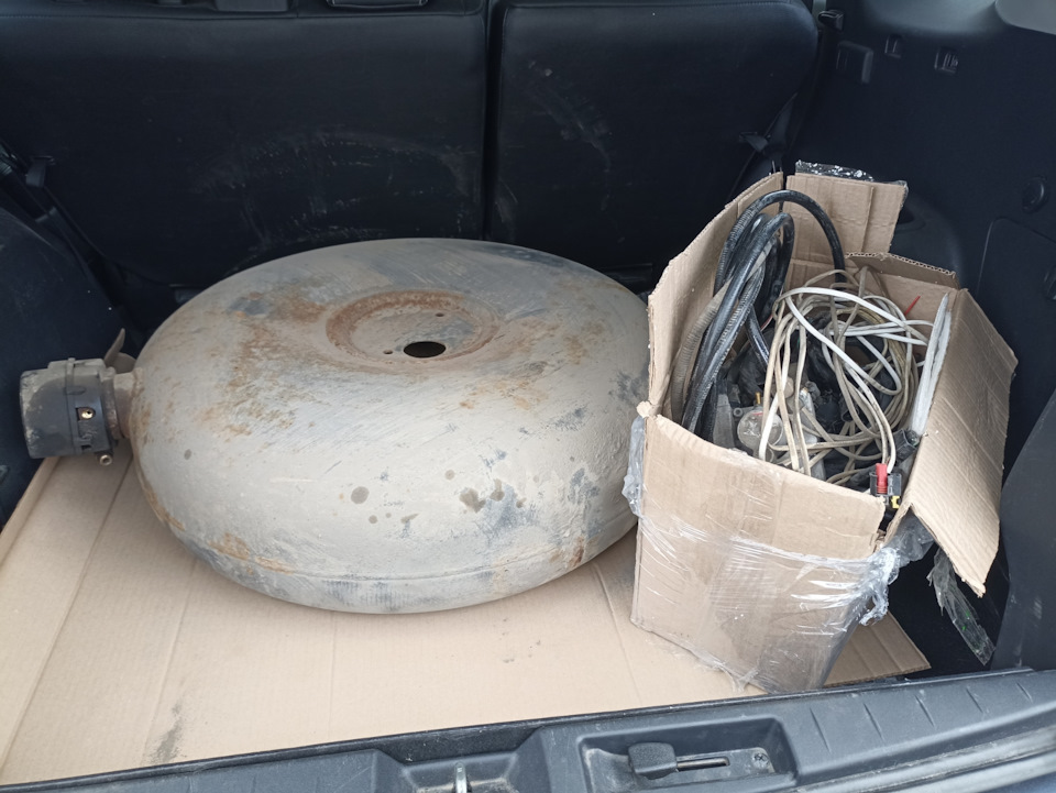 Демонтаж ГБО — Mitsubishi Outlander XL, 3 л, 2012 года | другое | DRIVE2