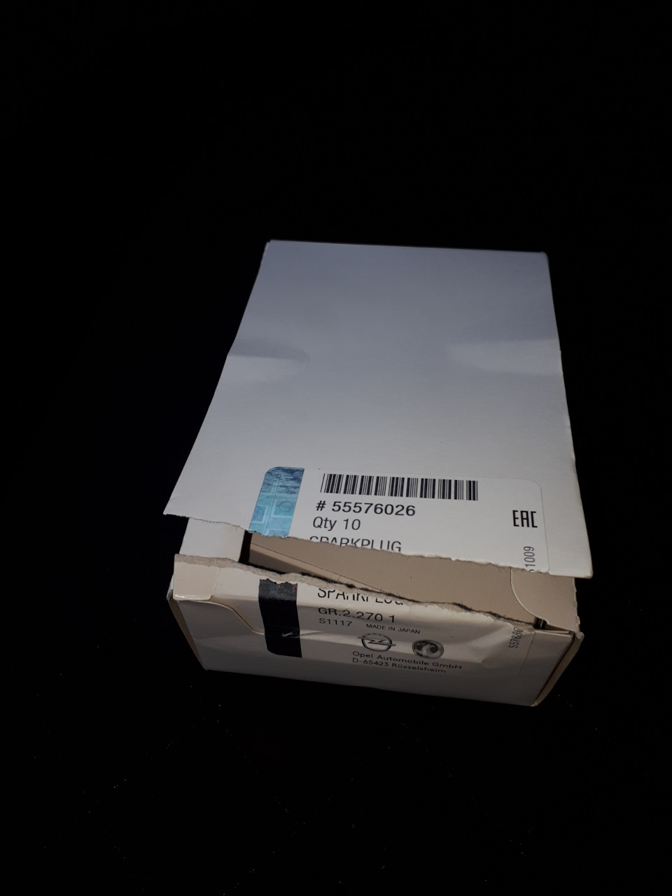 55576026 Свеча зажигания GM | Запчасти на DRIVE2