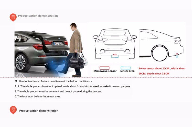 Открытие багажника ногой — Land Rover Range Rover Sport (1G), 4,4 л ...