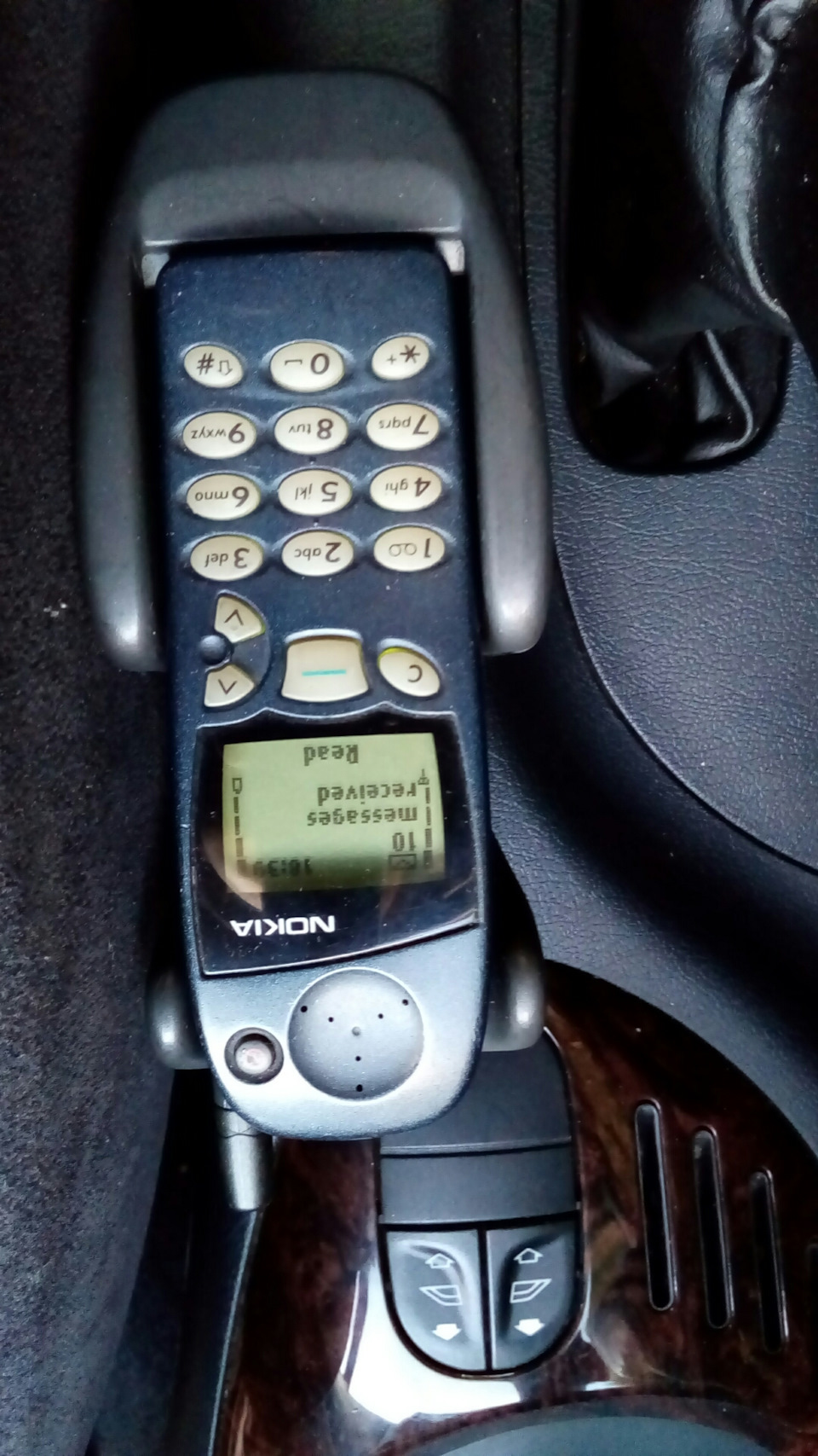 📱Телефон и Модуль с динамиком Nokia 1996 года. — Ford Escort Mk6, 1,6 л, 1996  года | фотография | DRIVE2