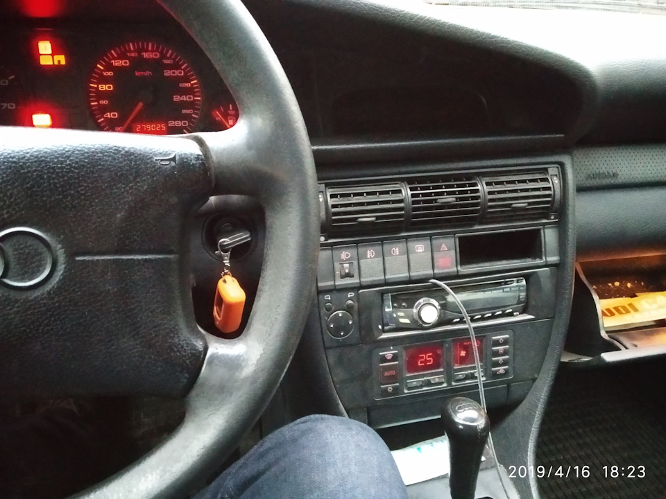 Переделка щитка приборов с короткого на полную. — Audi A6 (C4), 2,6 л ...