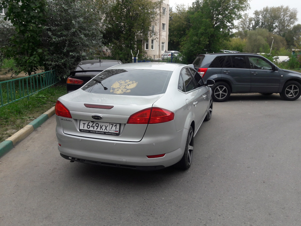 Габариты в пленку😎 — Ford Mondeo IV, 2 л, 2010 года | стайлинг | DRIVE2