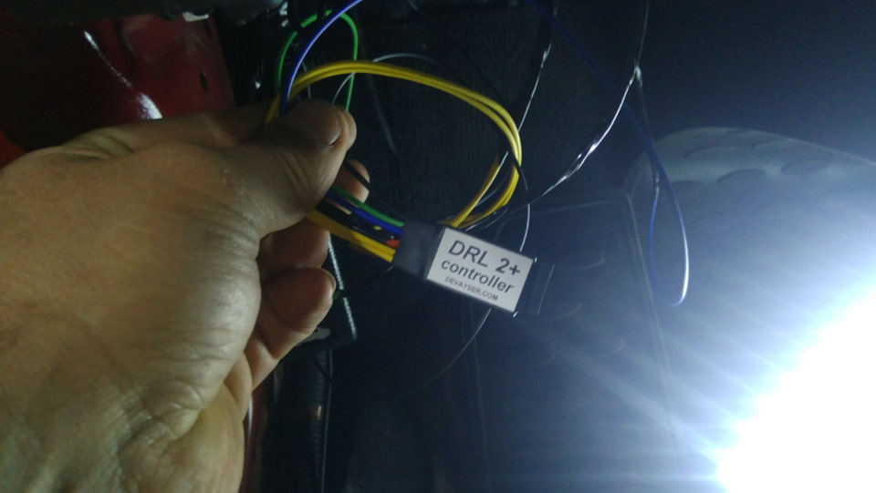 Drl 2+ controller подключение Honda jazz 2 — Honda Jazz (2G), 1,3 л ...