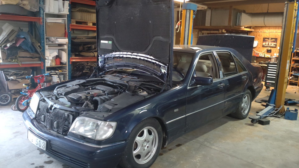 Mercedes-Benz S-Class (W140) 3.2 бензиновый 1998 | Кабан на DRIVE2