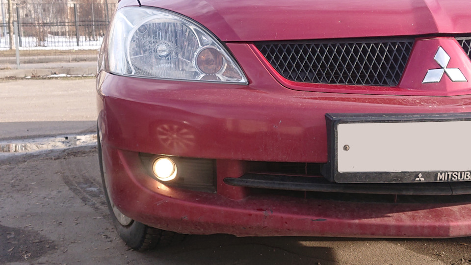 Псевдо-штатный ДХО (ver.2) — Mitsubishi Lancer IX, 1,6 л, 2007 года ...