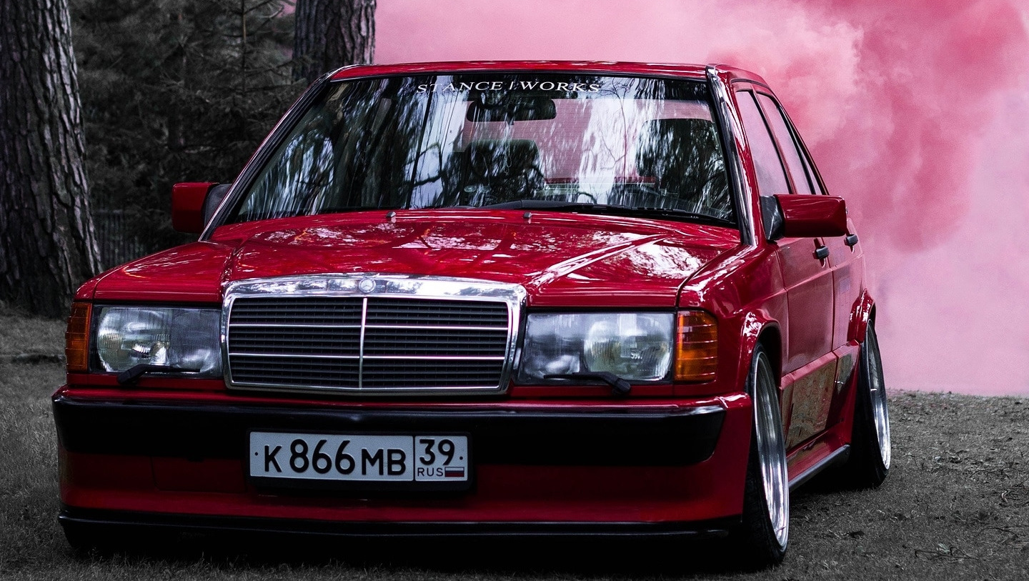 Mercedes-Benz 190 (W201) 3.0 бензиновый 1992 | Красный паровоз ;-) на DRIVE2