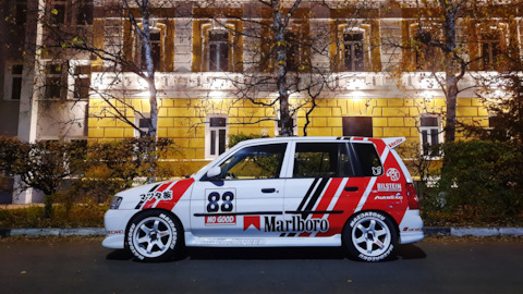 ms13 supercharger, Controler Apexi — Mazda Demio (1G), 1,3 л, 2000