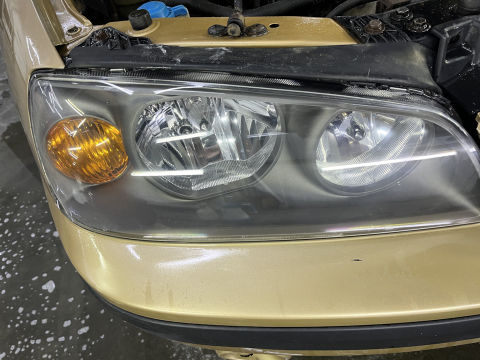 Заклеил фары в пленку — Hyundai Elantra (3G), 1,6 л, 2005 года | своими ...