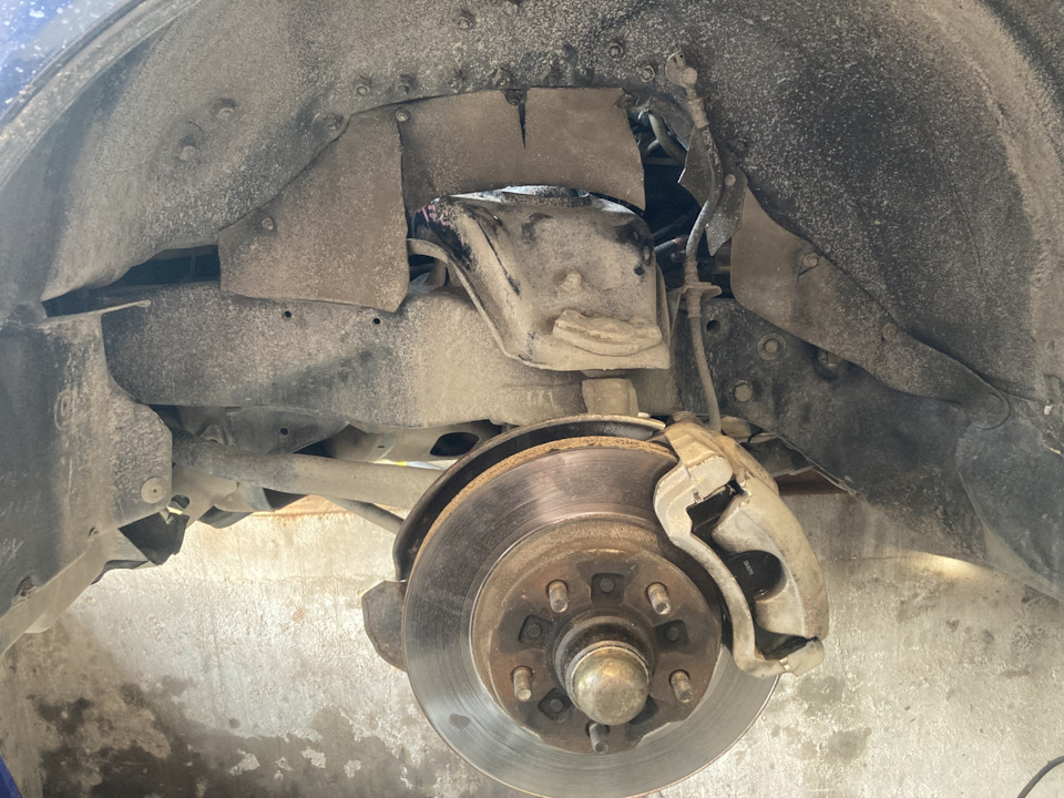 17. Новая рулевая + брызговики + фильтр — Toyota Crown (S140), 2,5 л ...