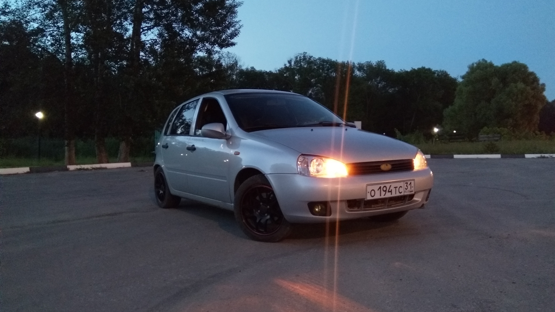 Lada Калина хэтчбек 1.6 бензиновый 2008 | Low&Slow на DRIVE2