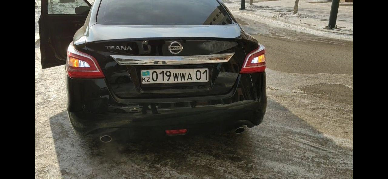 задний ход ниссан теана