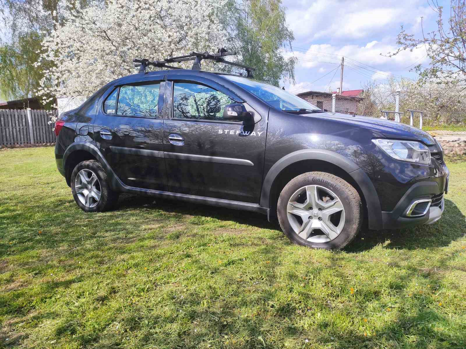 96)Тонировка с подарком — Renault Logan Stepway, 1,6 л, 2019 года |  стайлинг | DRIVE2