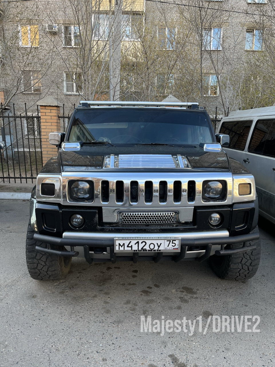 Рубрика Авто Бурятии чёрный Hummer H2 — DRIVE2