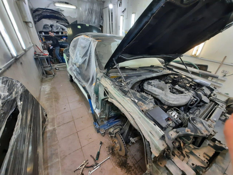 Кузовной ремонт — Jaguar S-Type, 3 л., 2000 года | кузовной ремонт | DRIVE2