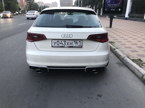 Press F to pay respect! — Audi A3 Sportback (8VA), 1,8 л, 2013