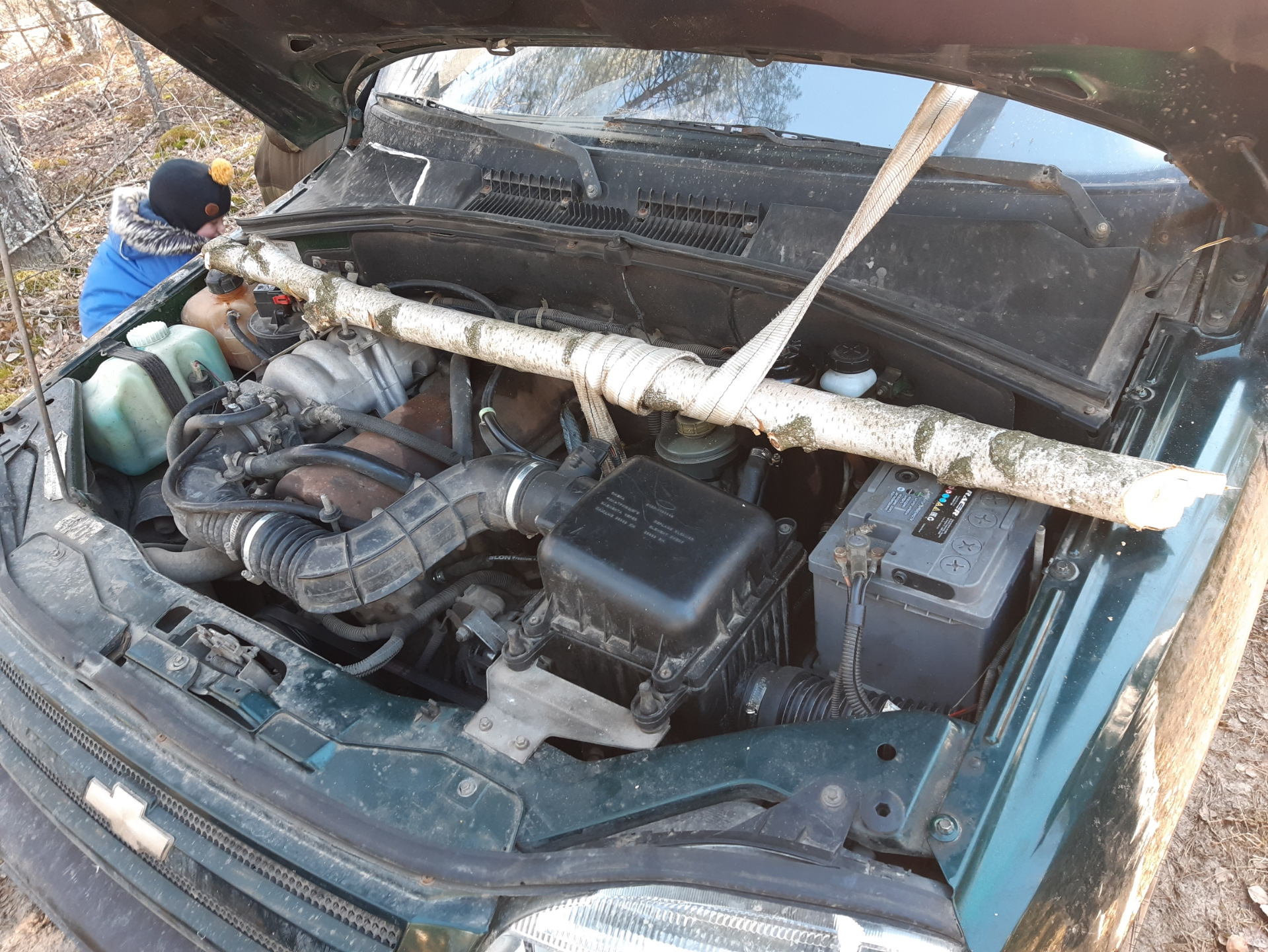 Стальная крышка переднего редуктора! — Chevrolet Niva, 1,7 л, 2004 года ...