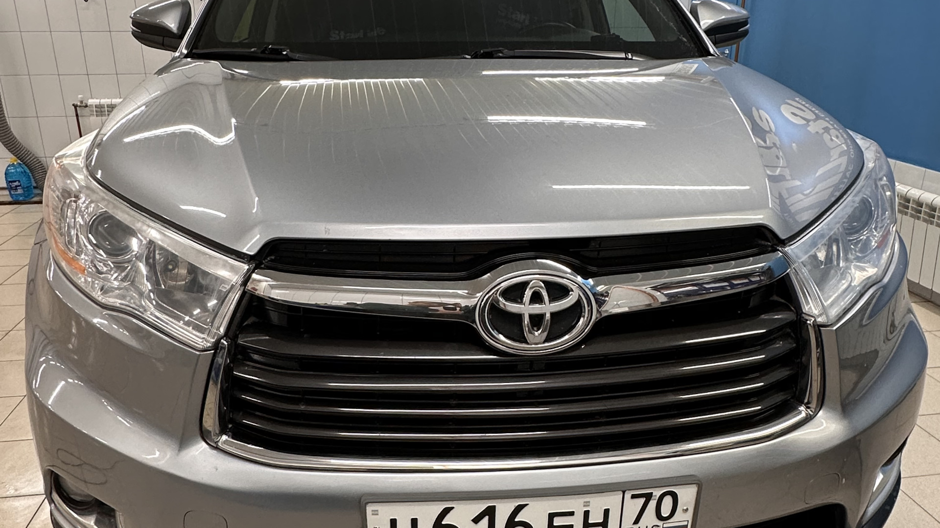 Toyota Highlander (XU50) 3.5 бензиновый 2015 | Серый кардинал на DRIVE2