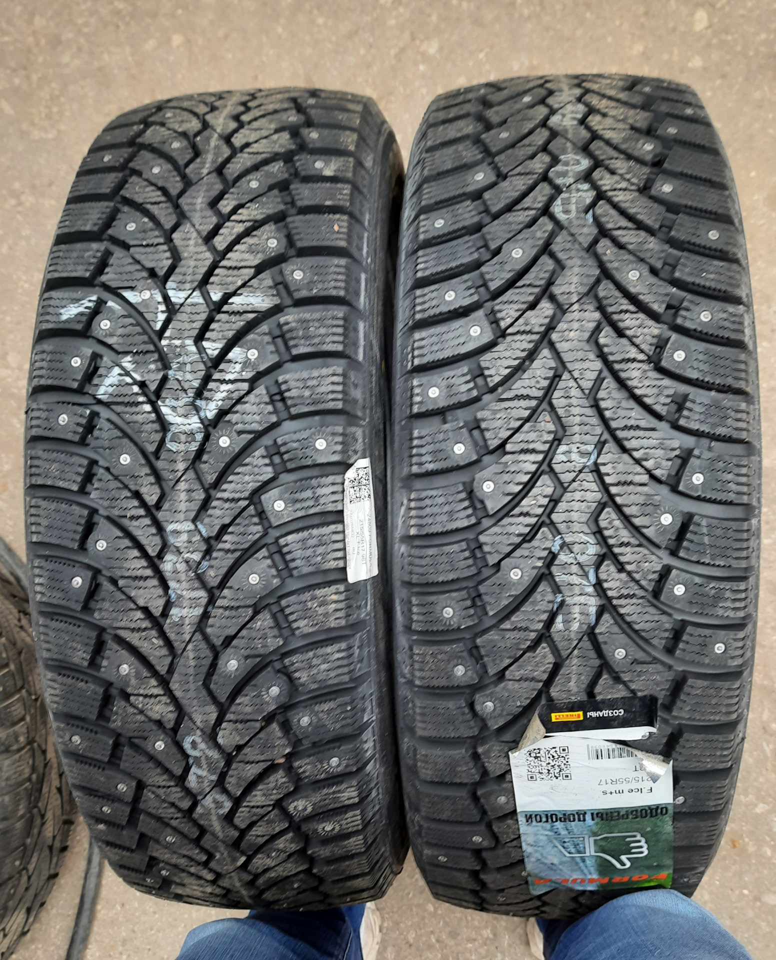 Автошина 215/55 R17 98T Pirelli Formula Ice шипы — Переобулся — Nissan ...
