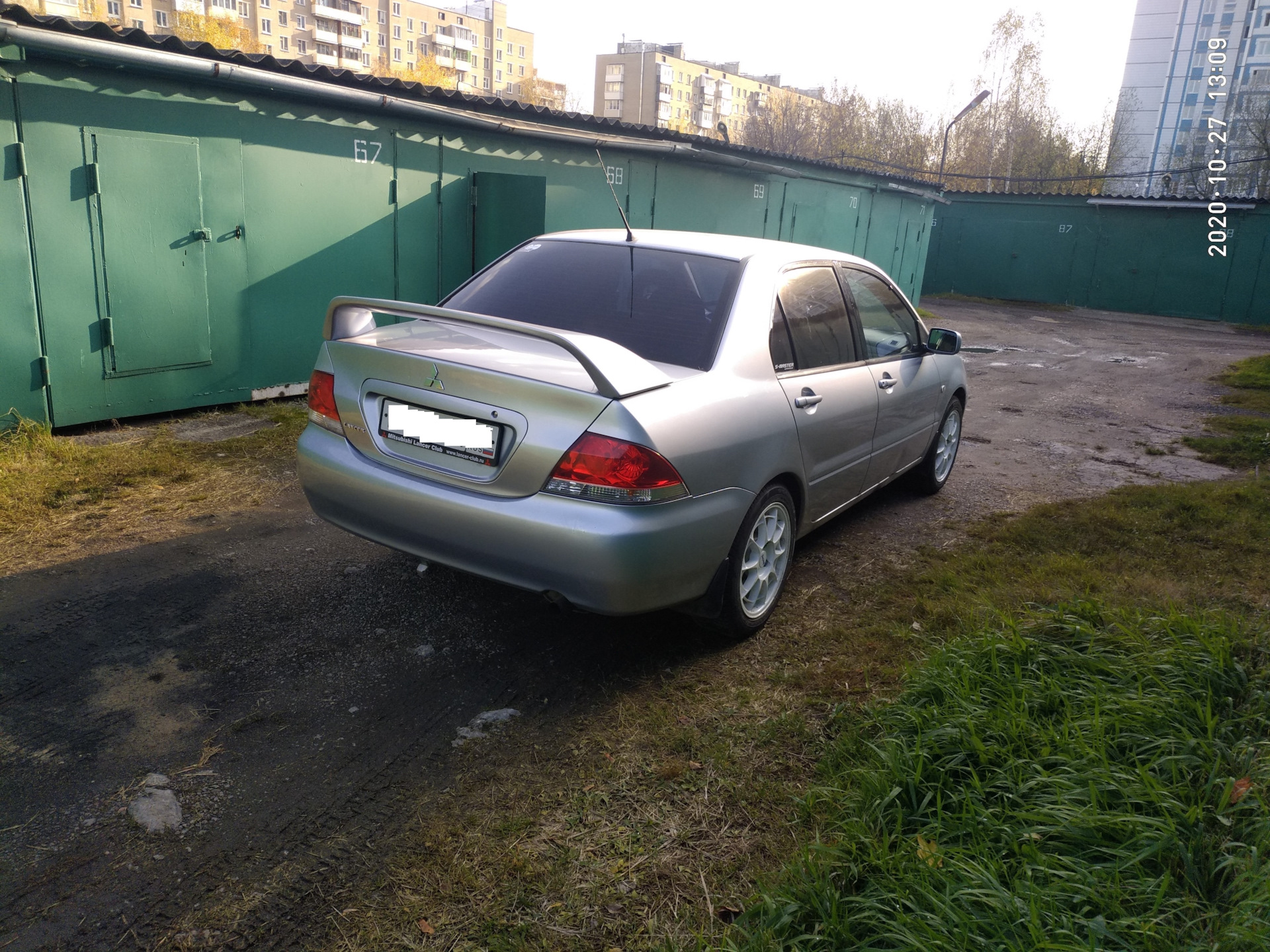 Энкей нт03 — Mitsubishi Lancer IX, 1,6 л, 2004 года | колёсные диски ...
