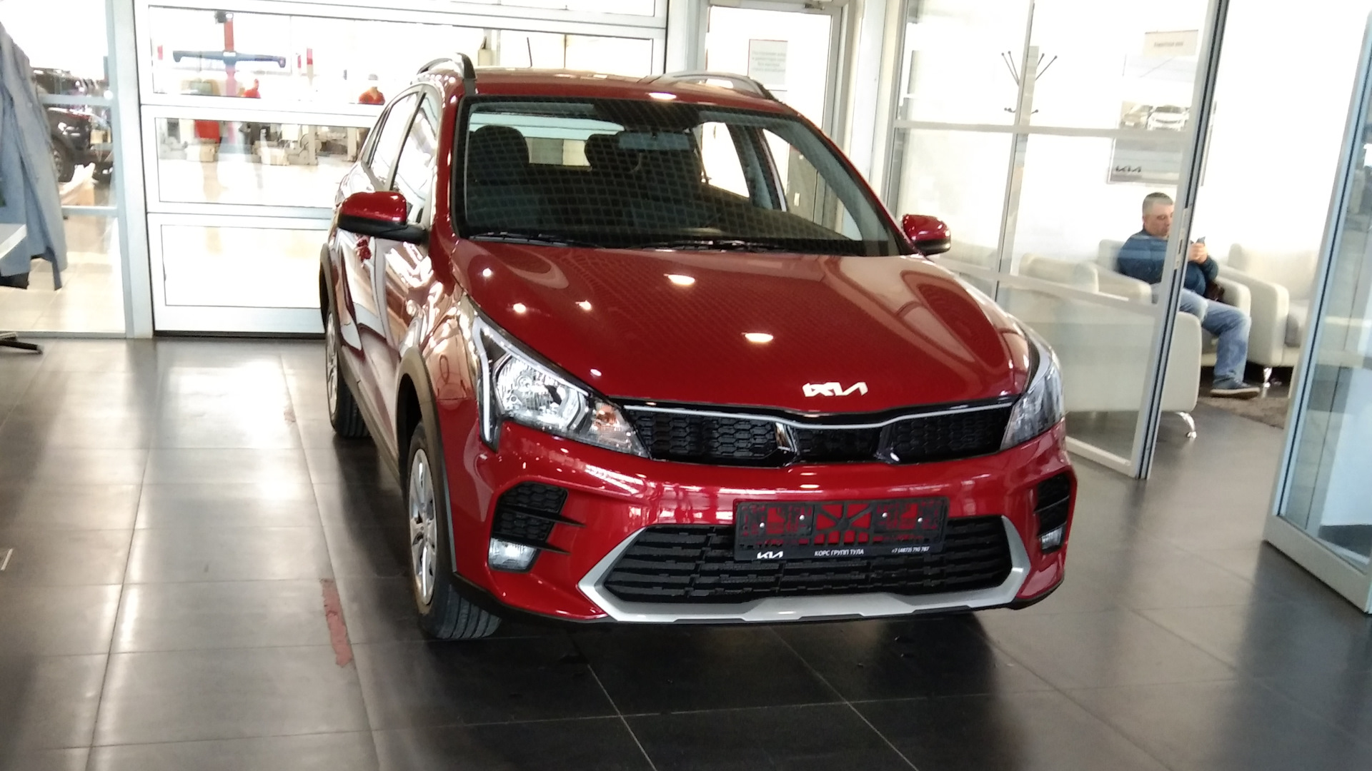 KIA Rio X 1.6 бензиновый 2021 | Dragon Red малышка на DRIVE2